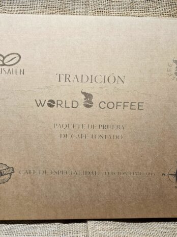 DEGUSTAČNÍ SADA  P I. Gravírovaná na osm káv World Coffee