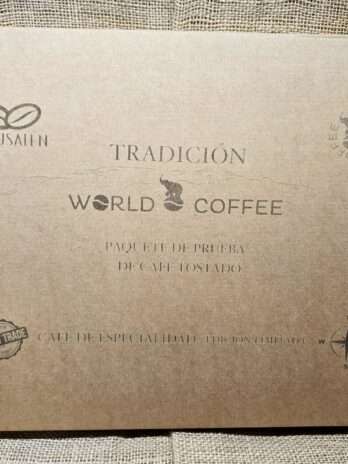 DEGUSTAČNÍ SADA  C I. Gravírovaná na osm káv World Coffee